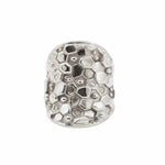 Gold or Silver Statement Saddle Ring - Hemera - Dainty London