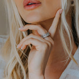 Gold or Silver Vermeil Goddess Ring - Hemera - Dainty London