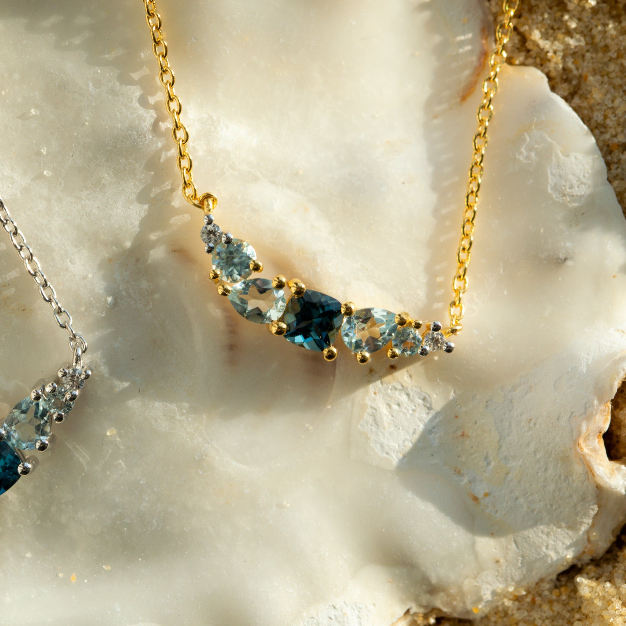Gold Zaria Necklace - Dainty London