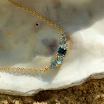 Gold Zaria Necklace - Dainty London