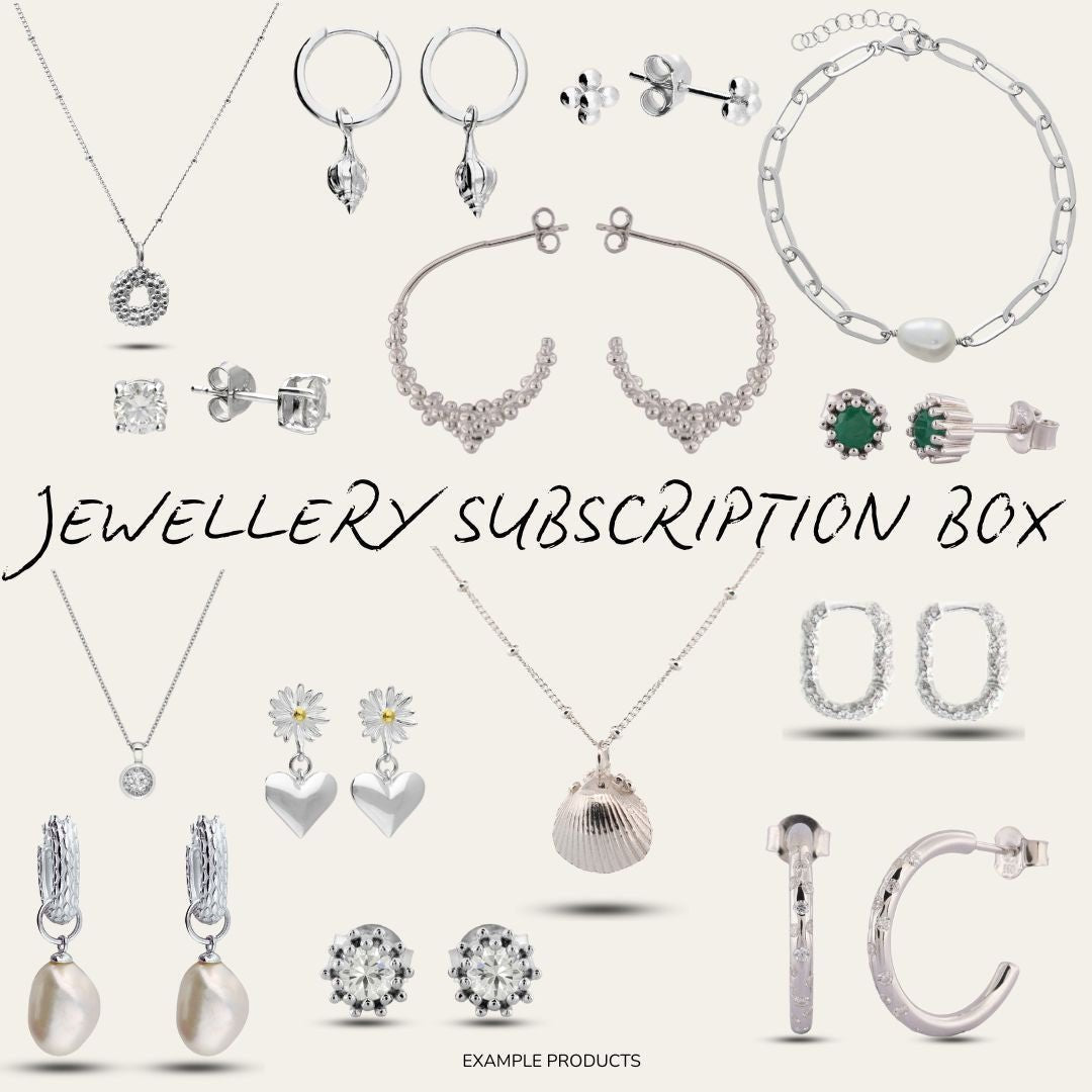 Intriguing Treasures SILVER Jewellery Subscription Box - Dainty London