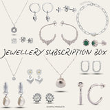Monthly Jewellery Subscription Box - Sterling Silver Jewellery- Intriguing Treasures - Ladies Gift Ideas - Dainty London