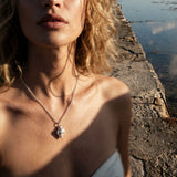 seashell necklace, ocean jewelry, shell pendant, silver coastal jewellery, nature inspired gift, beach lover gift, sustainable silver, Cornwall inspired, handcrafted necklace, seaside jewelry, marine life gift, beach day accessories, eco-friendly jewelry