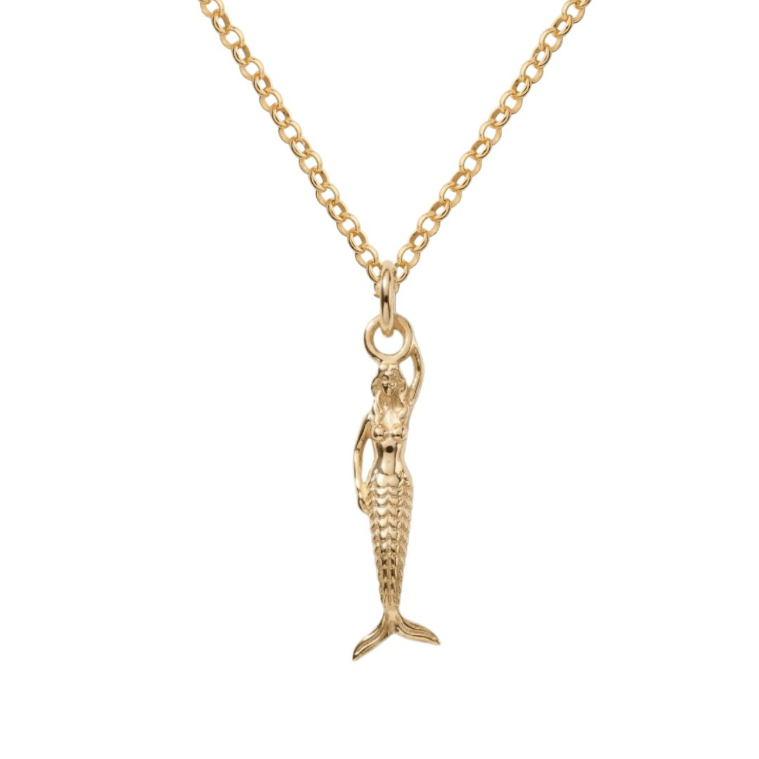Maxi Mermaid Gold Necklace - Zennor - Dainty London