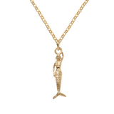 Maxi Mermaid Gold Necklace - Zennor - Dainty London