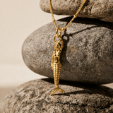 Maxi Mermaid Gold Necklace - Zennor - Dainty London