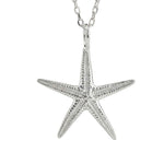 Maxi Silver Starfish Necklace - Dainty London