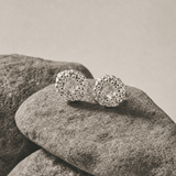 Mini Ocean Inspired Barnacle Hoops - Dainty London