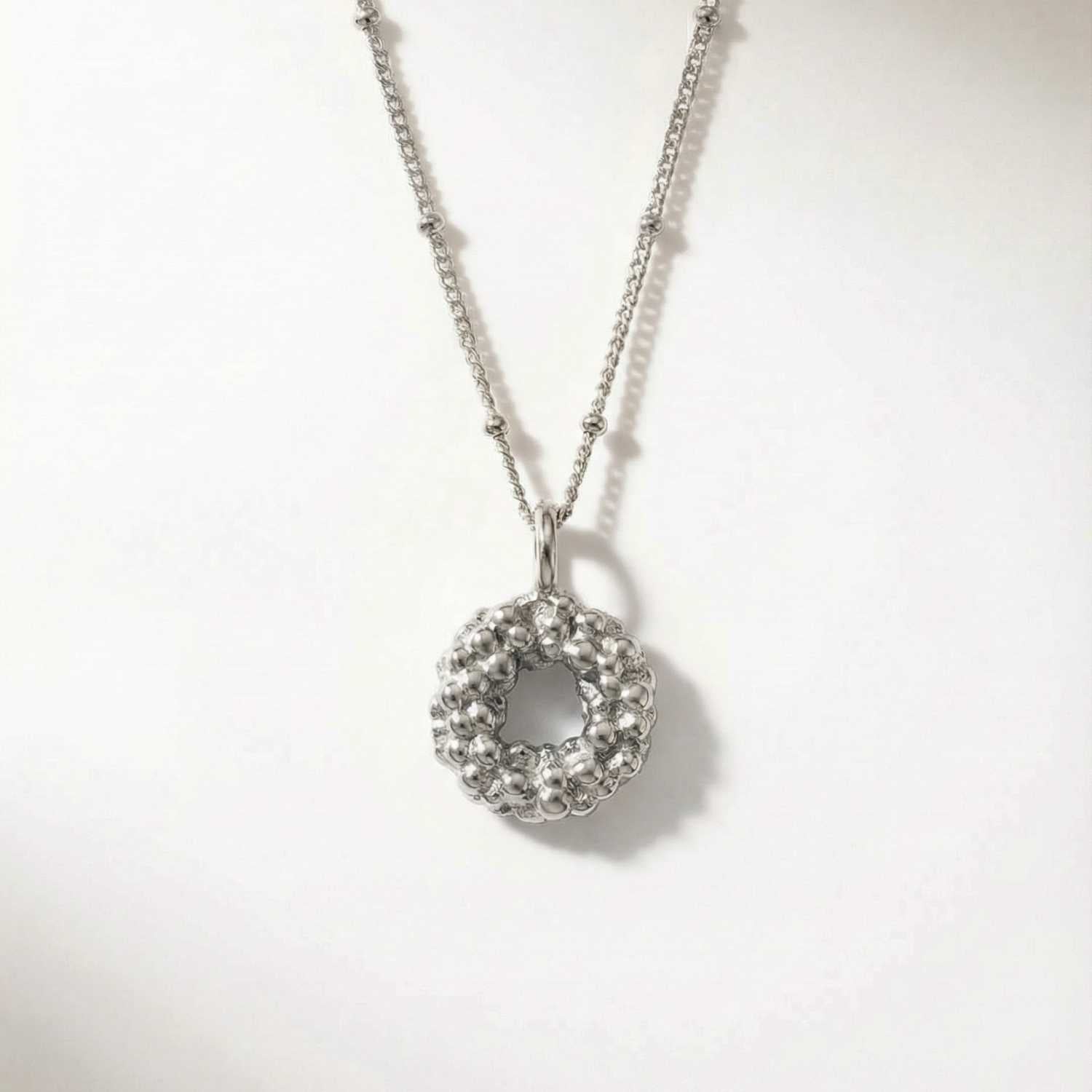 Mini Silver Barnacle Necklace - Dainty London