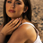 Platinum or Gold Marquise Diamond Ring - The Marlowe Ring - Dainty London