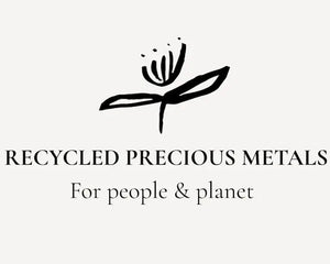 recycled metals and ethically sourced gemstones dainty london