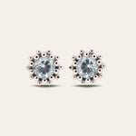 Silver Astrid Studs - Dainty London
