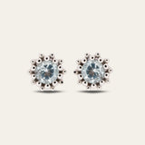 Silver Astrid Studs - Dainty London