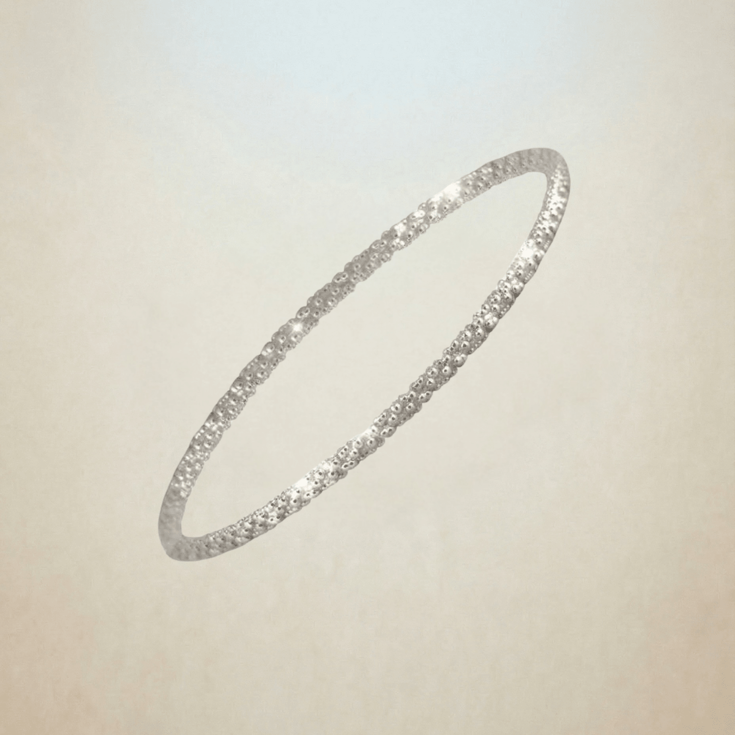 Silver Barnacle Bangle - Dainty London