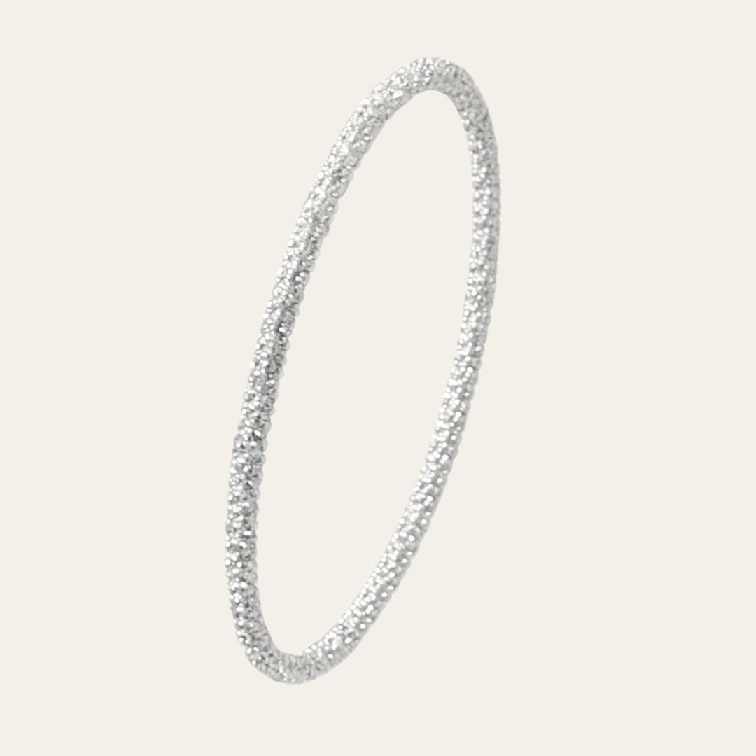Silver Barnacle Bangle - Dainty London