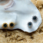 Silver Cleodora Studs - Dainty London