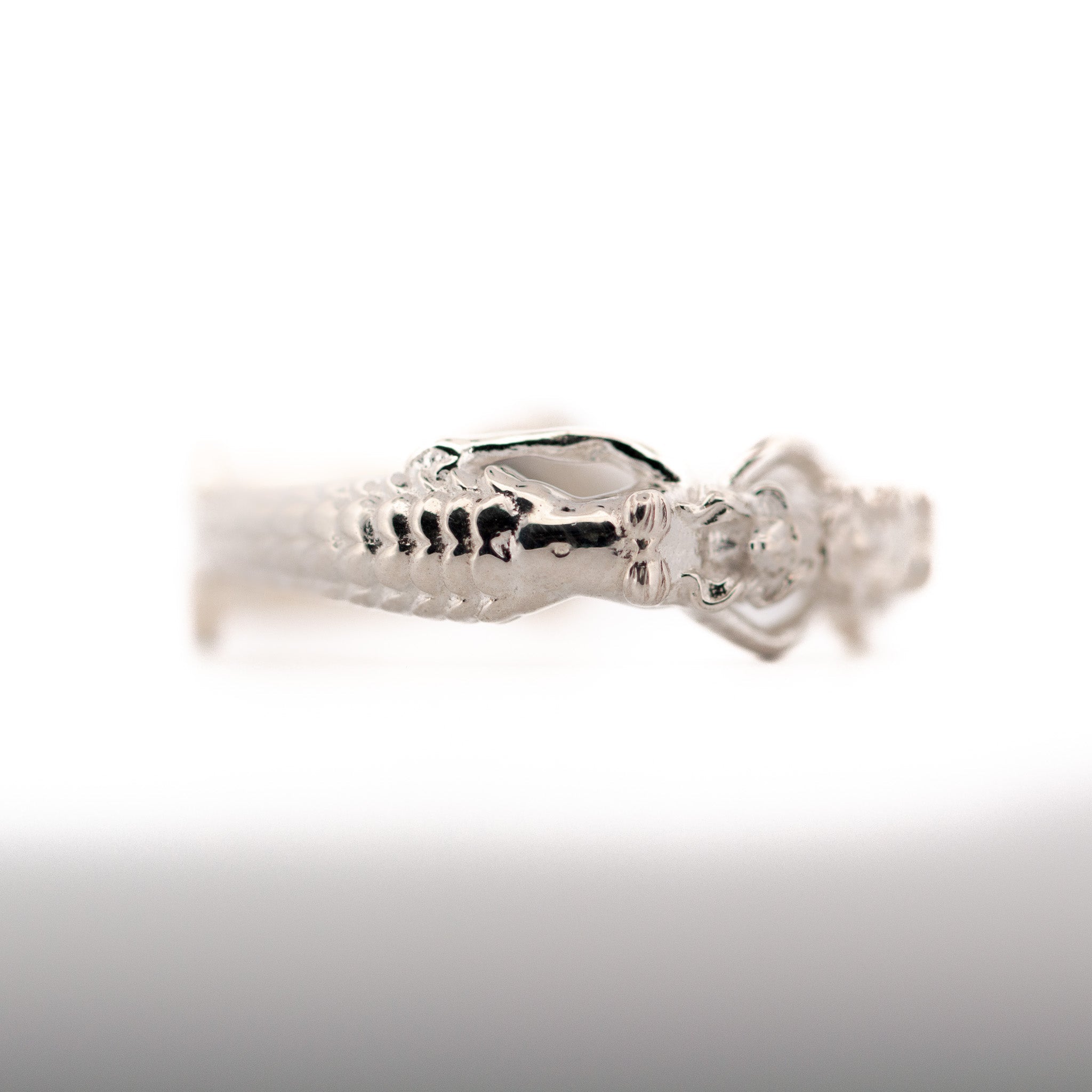Silver Mermaid Zennor Ring - Dainty London