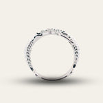 Silver Mermaid Zennor Ring - Dainty London