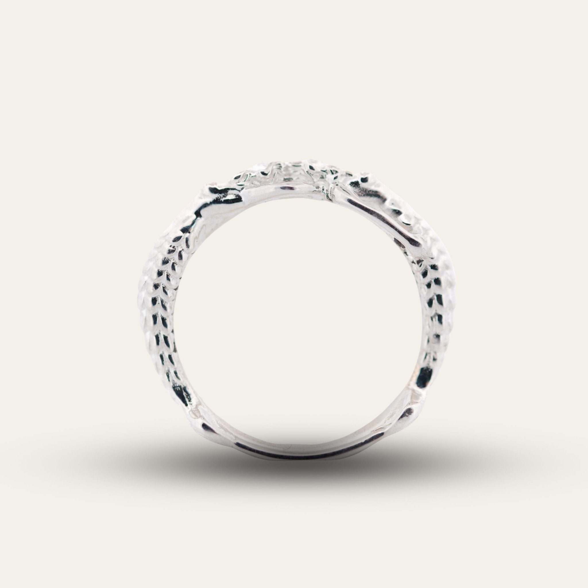 Silver Mermaid Zennor Ring - Dainty London