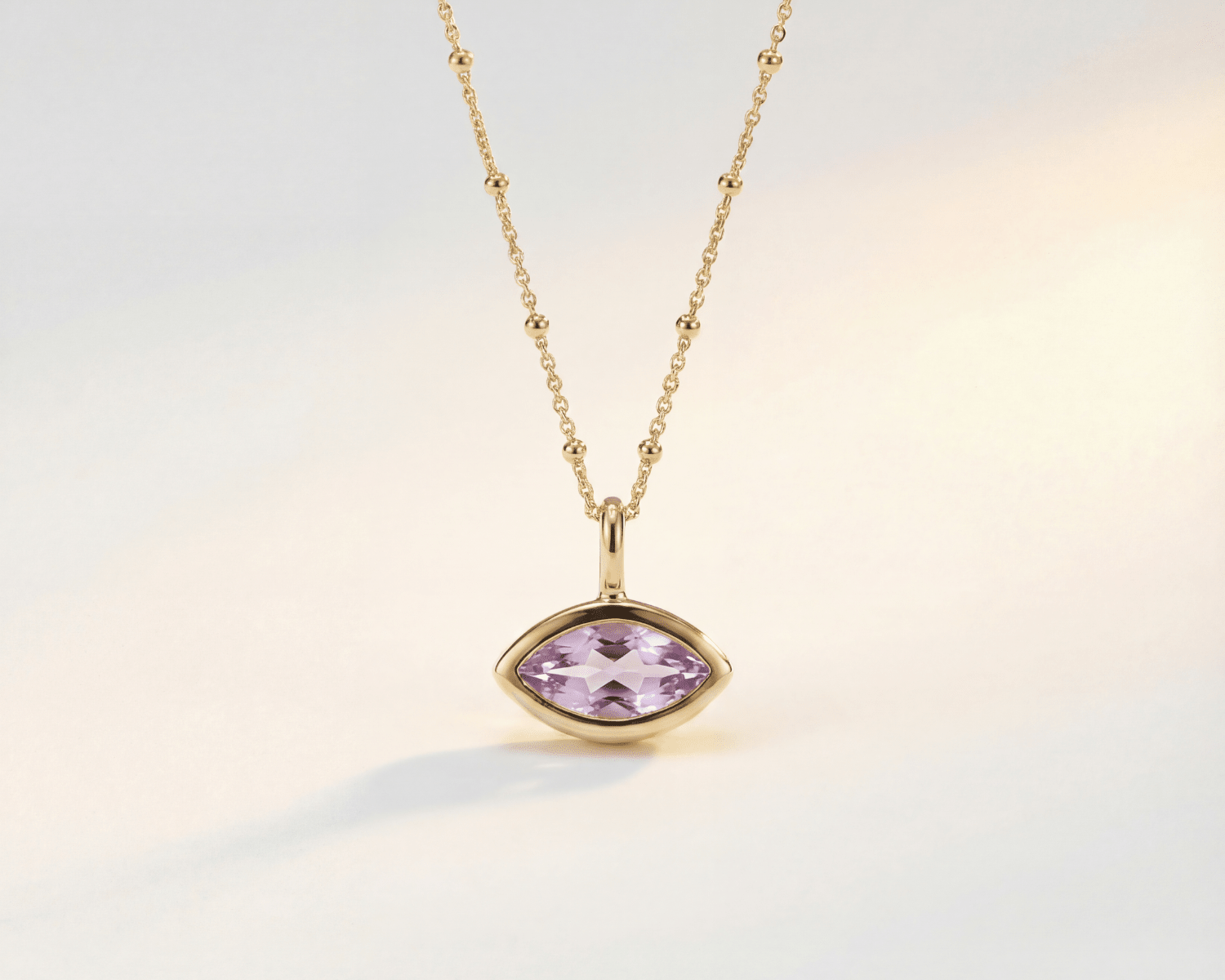 amethyst dainty necklace, ocean-inspired jewellery, layered necklace, violet gemstone jewellery, everyday pendant, sterling silver necklace, gold vermeil jewelry, gift for her, boho beach jewelry, delicate gemstone necklace, special occasion gift, ocean themed jewelry, minimalist jewellery
