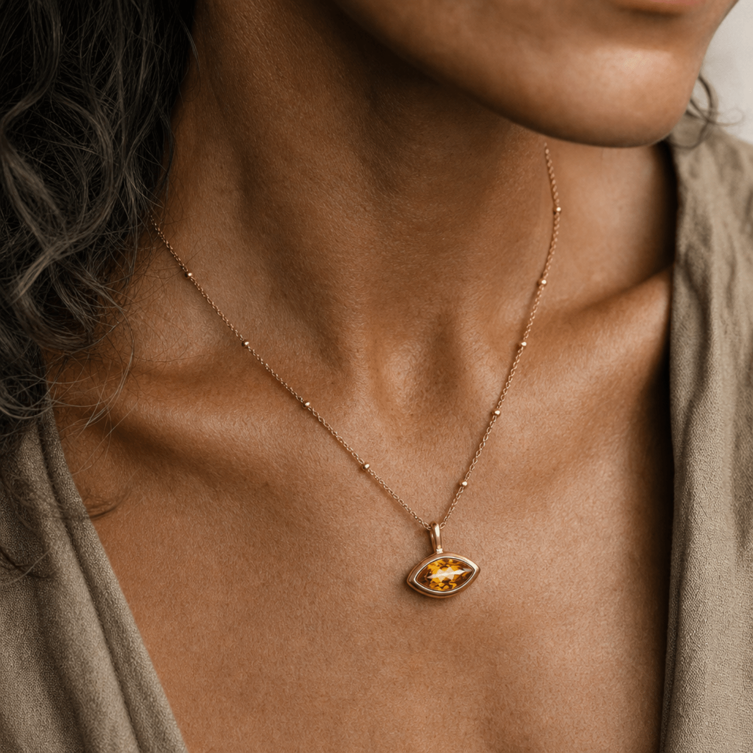 citrine necklace, dainty jewellery, sunset orange jewelry, layered necklace, gift for her, everyday jewelry, sterling silver necklace, gold vermeil jewelry, ocean inspired jewelry, delicate gemstone pendant, handmade jewelry, birthday gift ideas, beach wedding jewelry