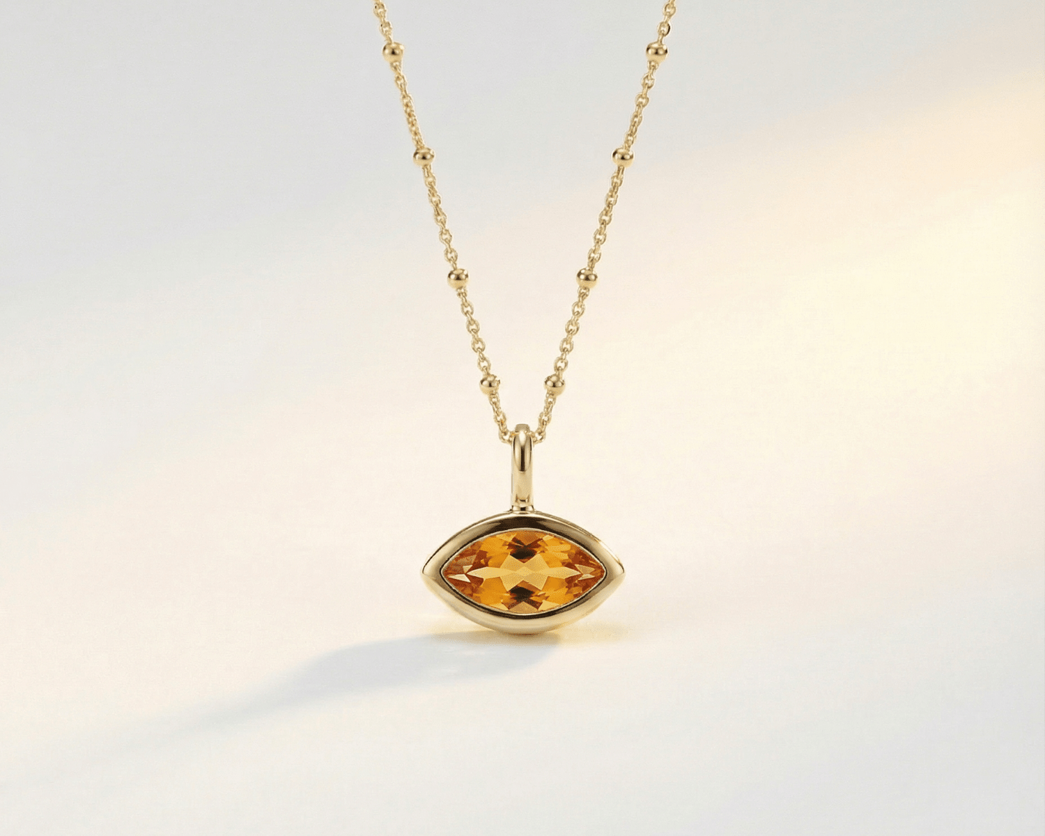 citrine necklace, dainty jewellery, sunset orange jewelry, layered necklace, gift for her, everyday jewelry, sterling silver necklace, gold vermeil jewelry, ocean inspired jewelry, delicate gemstone pendant, handmade jewelry, birthday gift ideas, beach wedding jewelry