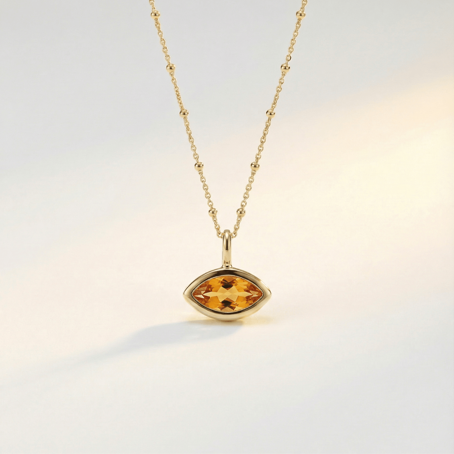 citrine necklace, dainty jewellery, sunset orange jewelry, layered necklace, gift for her, everyday jewelry, sterling silver necklace, gold vermeil jewelry, ocean inspired jewelry, delicate gemstone pendant, handmade jewelry, birthday gift ideas, beach wedding jewelry