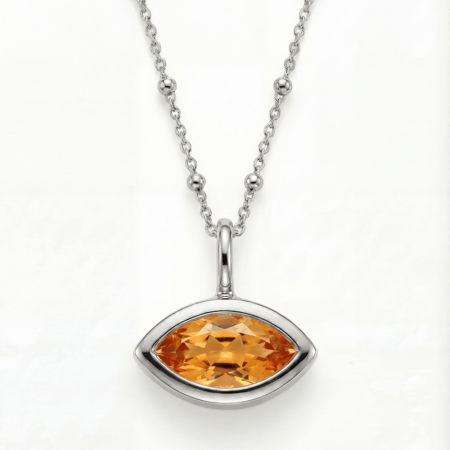 citrine necklace, dainty jewellery, sunset orange jewelry, layered necklace, gift for her, everyday jewelry, sterling silver necklace, gold vermeil jewelry, ocean inspired jewelry, delicate gemstone pendant, handmade jewelry, birthday gift ideas, beach wedding jewelry