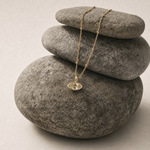 Siren’s Teardrop Green Quartz Necklace - Gold or Silver - Dainty London