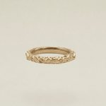 Solid Gold Hebe Ring - Dainty London