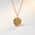 Solid Gold Hemera Necklace - Dainty London