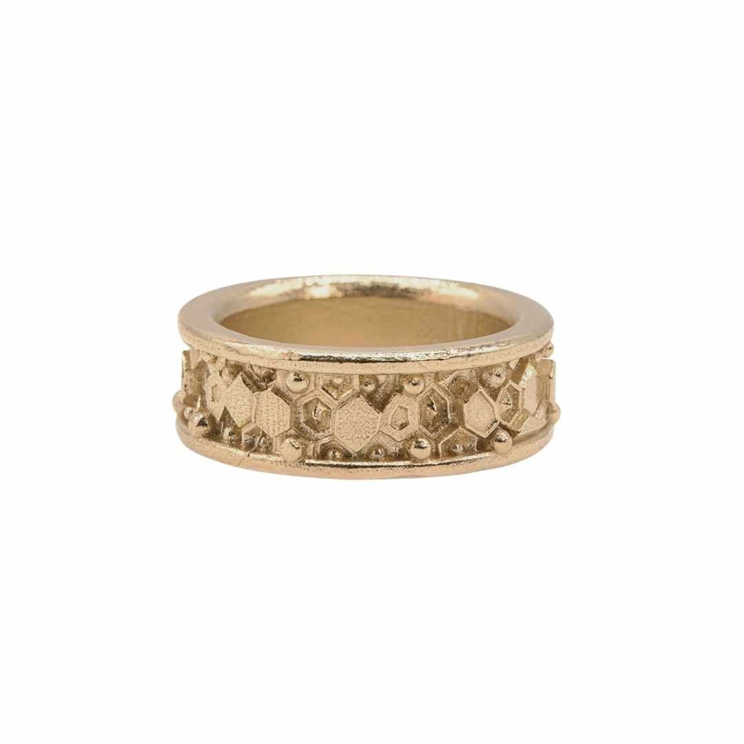 Solid Gold Hemera Ring - Dainty London