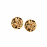 Solid Gold Hemera Studs - Dainty London