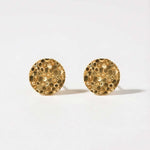 Solid Gold Hemera Studs - Dainty London