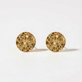 Solid Gold Hemera Studs - Dainty London