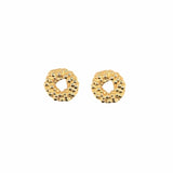 Solid Gold Mini Barnacle Hoops - Dainty London
