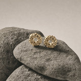 Solid Gold Mini Barnacle Hoops - Dainty London