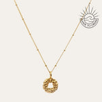 Solid Gold Mini Barnacle Necklace - Dainty London