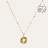 Solid Gold Mini Barnacle Necklace - Dainty London