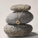 Solid Gold Mini Barnacle Necklace - Dainty London
