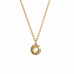 Solid Gold Mini Barnacle Necklace - Dainty London