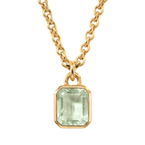 Statement Solid Gold Maxi Beryl Necklace - Seraphina - Dainty London