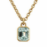 Statement Solid Gold Maxi Beryl Necklace - Seraphina - Dainty London