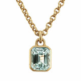 Statement Solid Gold Maxi Beryl Necklace - Seraphina - Dainty London