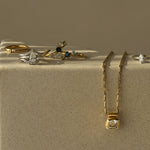The Adamas Necklace - Luxury diamond pendant - GIA certified diamond necklace - Dainty London