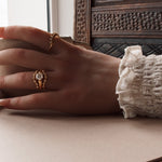 The Cressida Ring - Wedding Eternity Bands to fit around Engagement Rings - Dainty London