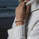 The Gold Artemis Bangle - Dainty London
