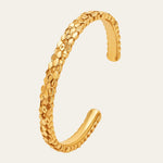 The Gold Artemis Bangle - Dainty London