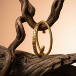 The Gold Artemis Bangle – Timeless Geometric Gold Vermeil and Silver Bangle, Elegant Jewelry for Women, Perfect Gift for Birthdays or Anniversaries