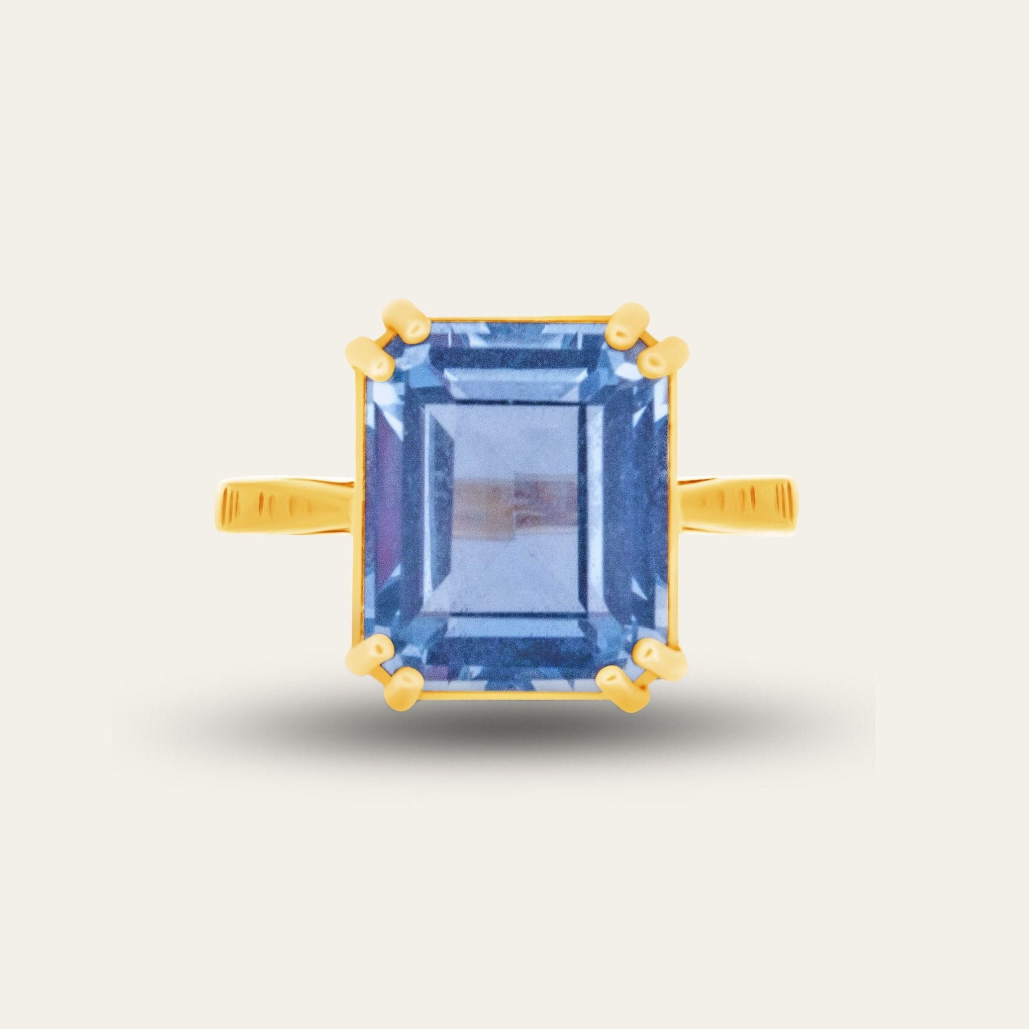 The Gold Bali Ring - Dainty London